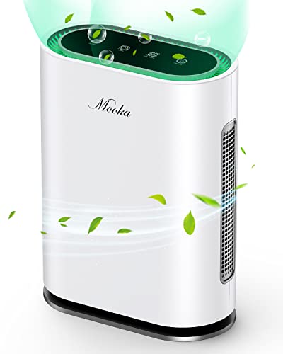 2. Runner Up for Best Air Purifier with UV Light: MOOKA True HEPA+ UV Sterilizer & Ionizer