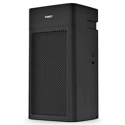 7. Best Medical Grade Air Filter with UV Light: TOSOT True HEPA Air Purifier